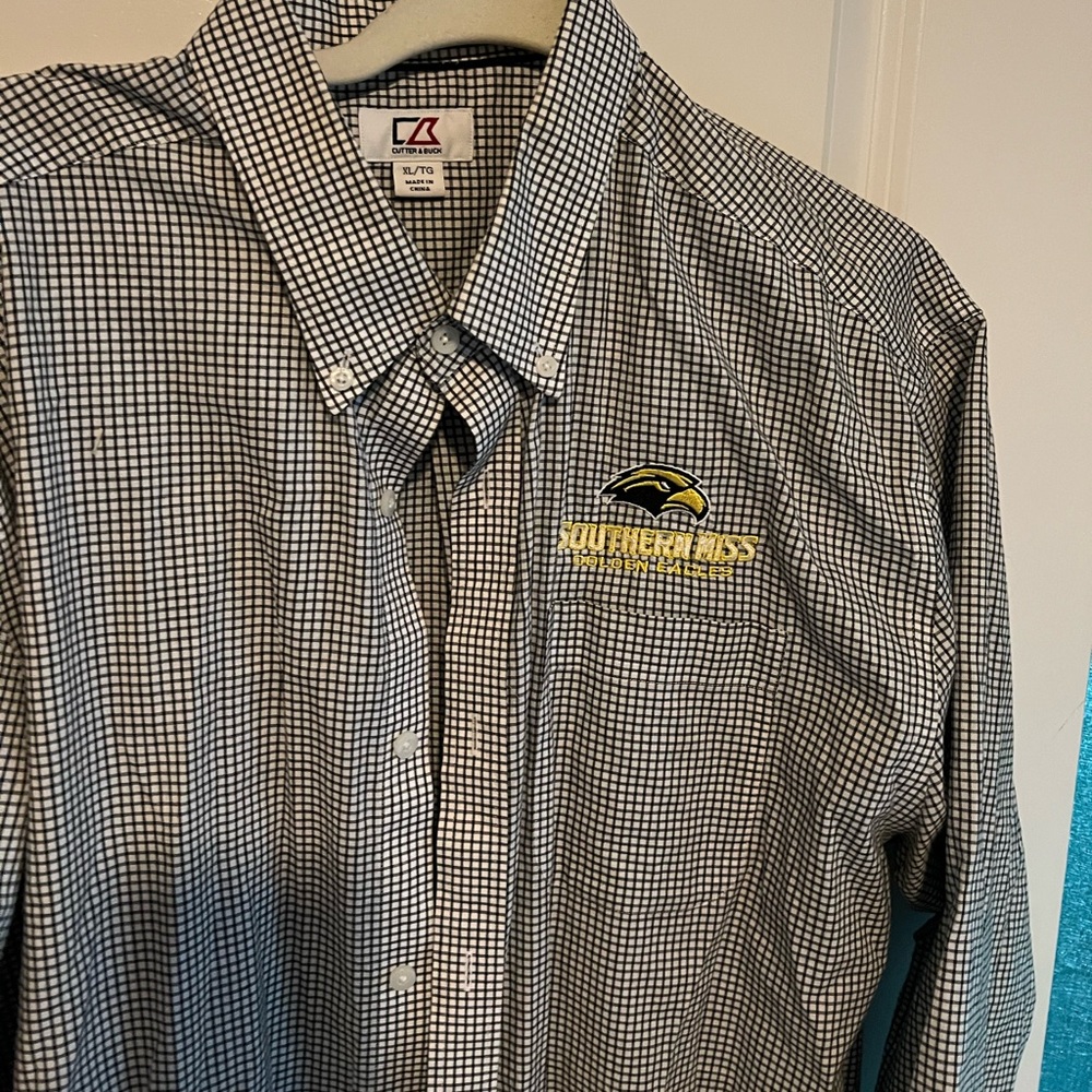 University of Southern Mississippi Button Up Size XL - Picture 2 of 2
